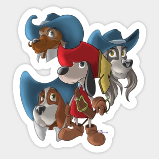 Musketeers Sticker